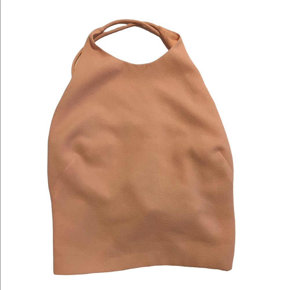 Crop top with criss cross in the back!